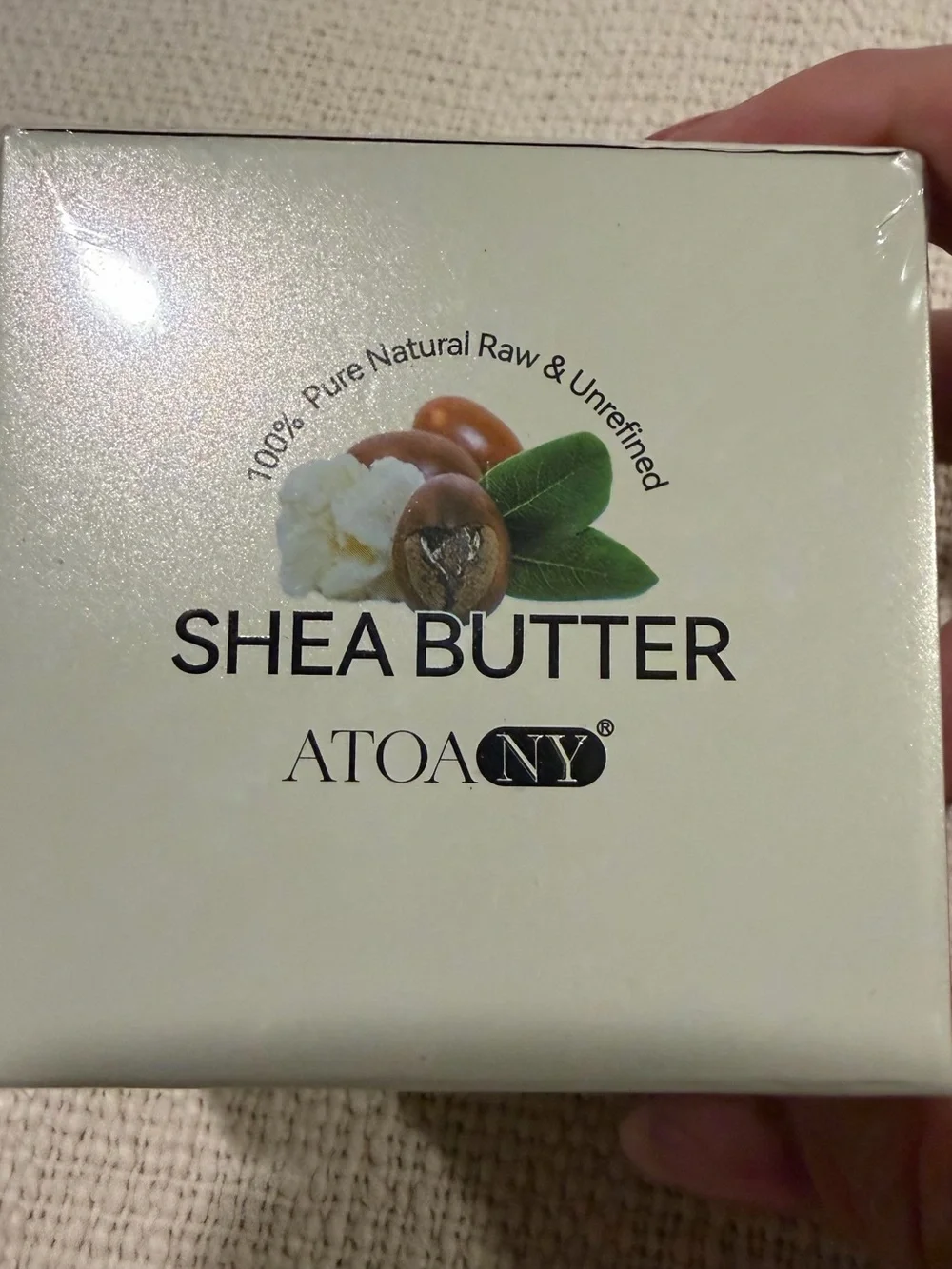 Raw & Unrefined Shea Butter - Natural Cream Moisturizer